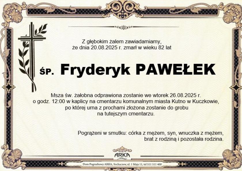 Fryderyk Pawełek
