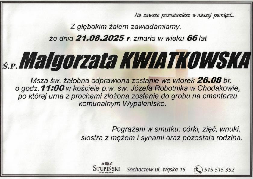 Małgorzata Kwiatkowska