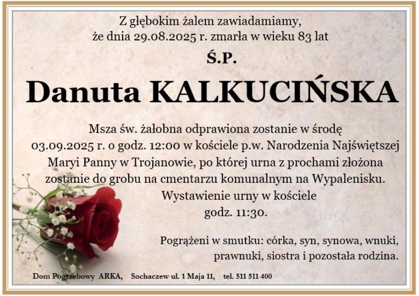 Danuta Kalkucińska