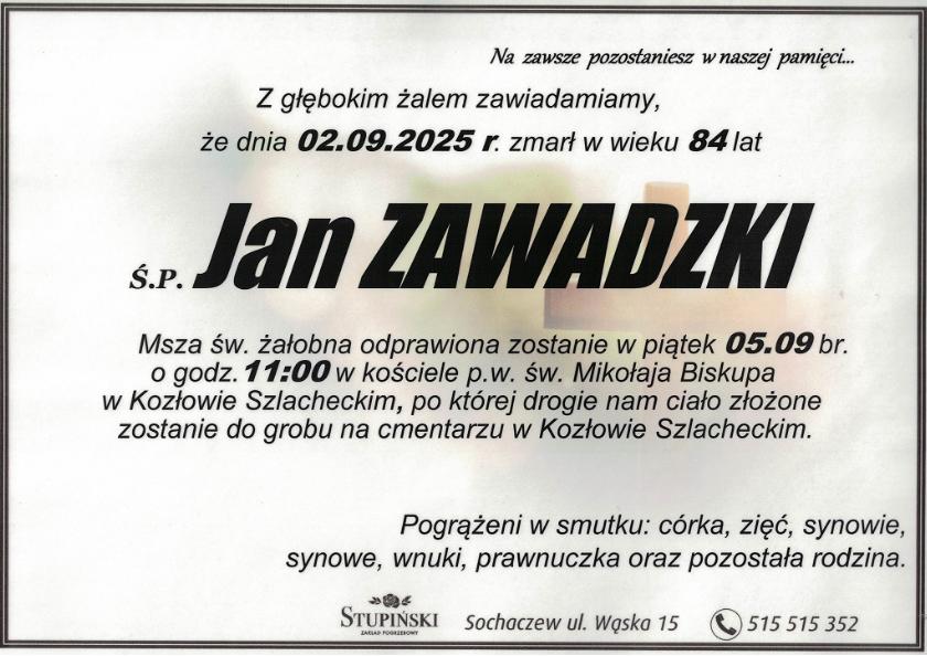 Jan Zawadzki