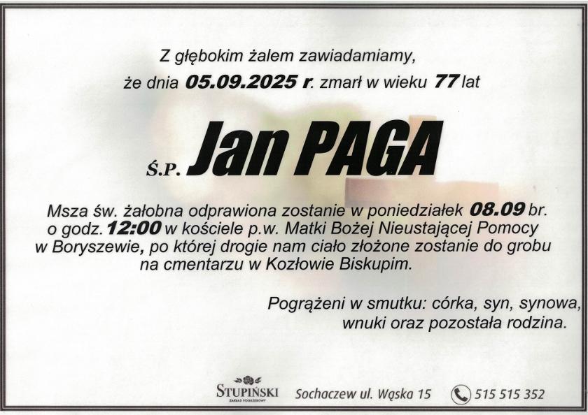 Jan Paga