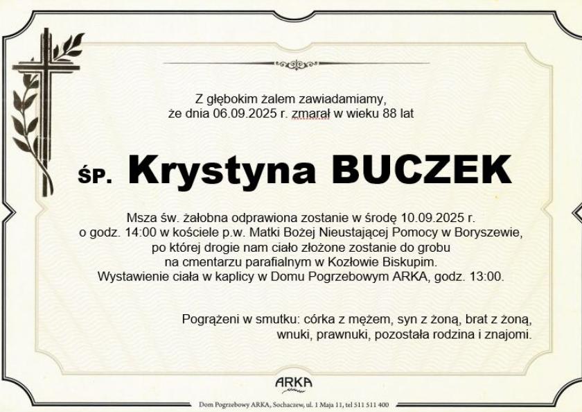 Krystyna Buczek