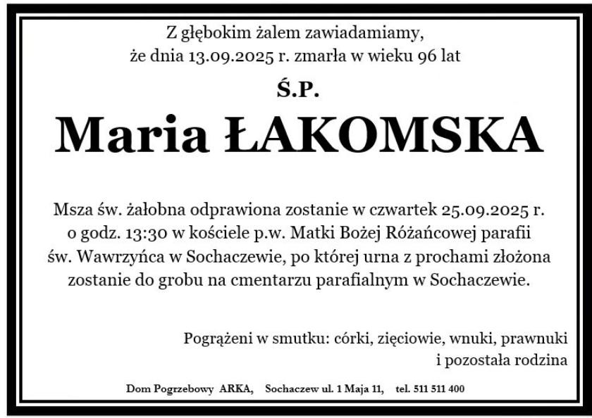 Maria Łakomska
