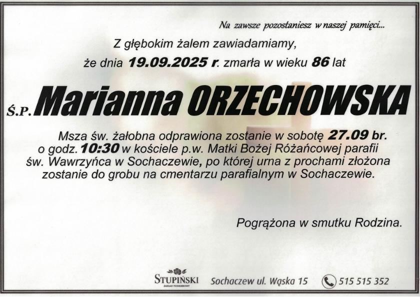 Marianna Orzechowska