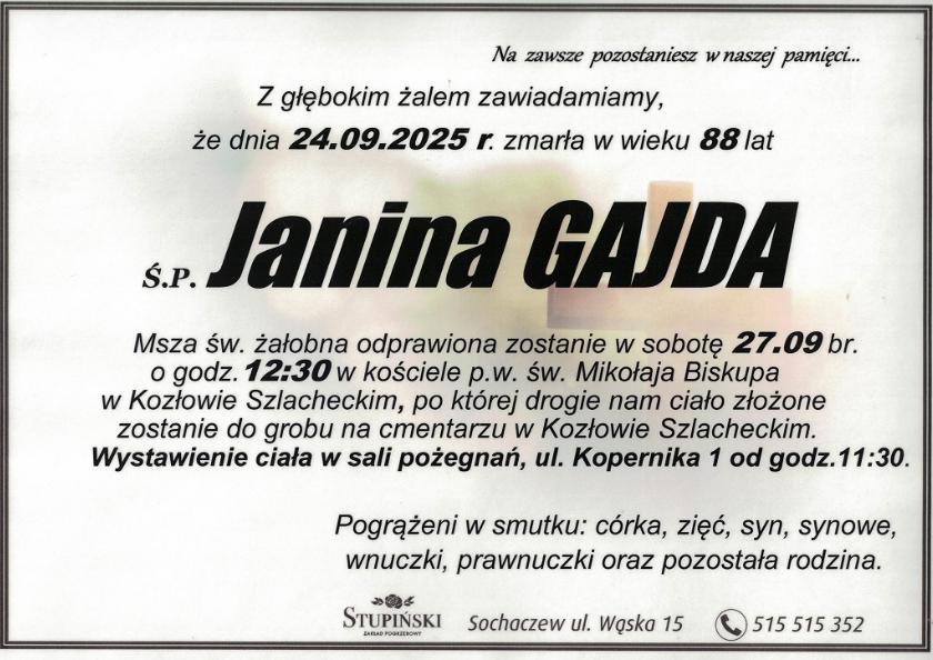 Janina Gajda