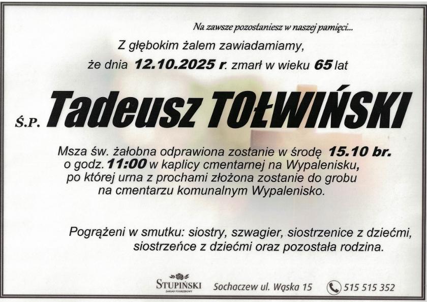 Tadeusz Tołwiński
