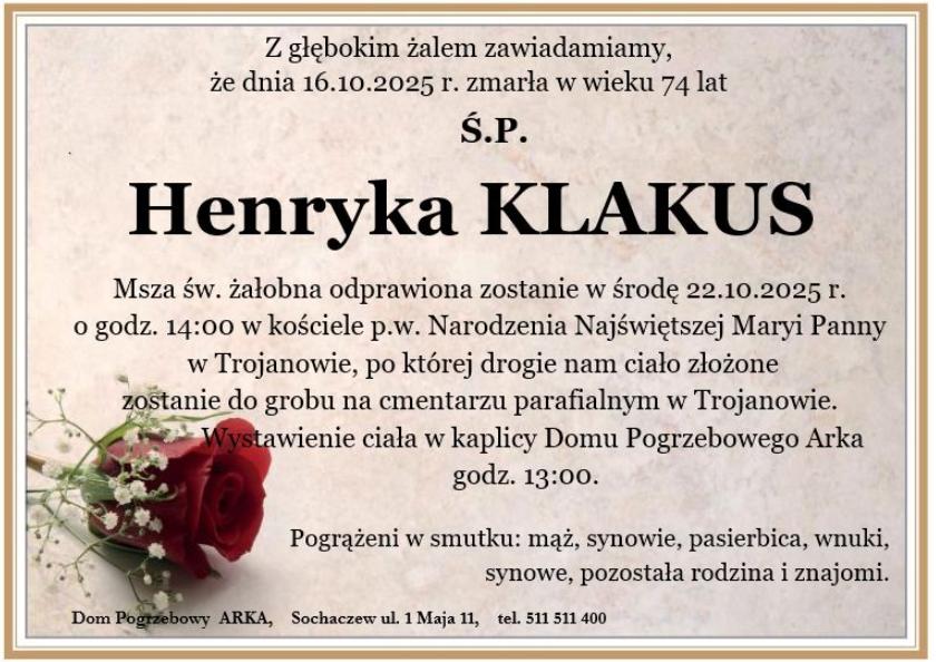 Henryka Klakus