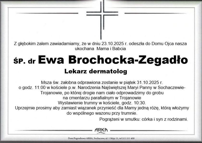 Ewa Brochocka-Zegadło