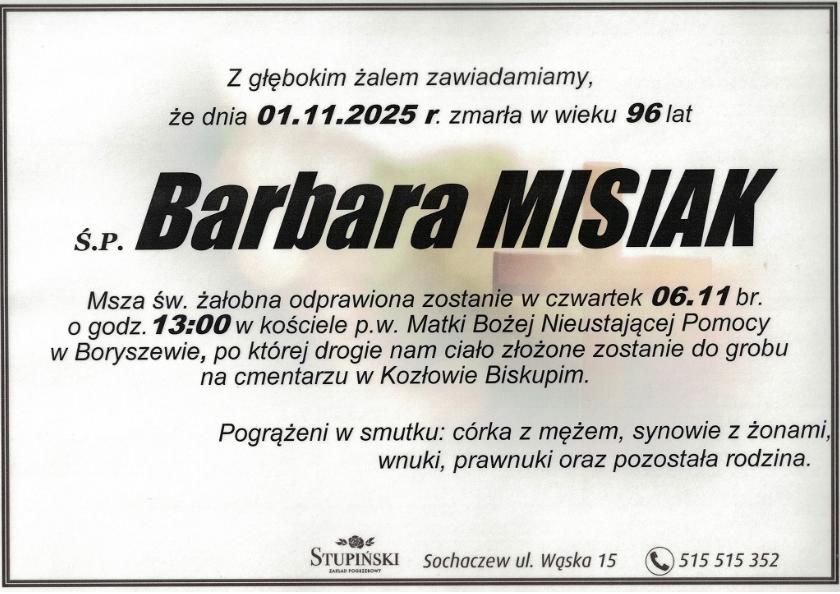 Barbara Misiak