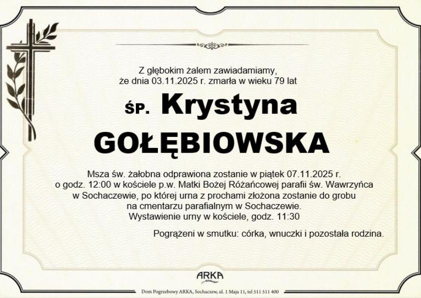 Krystyna Gołębiowska