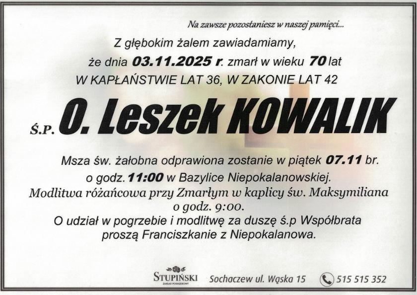 Leszek Kowalik
