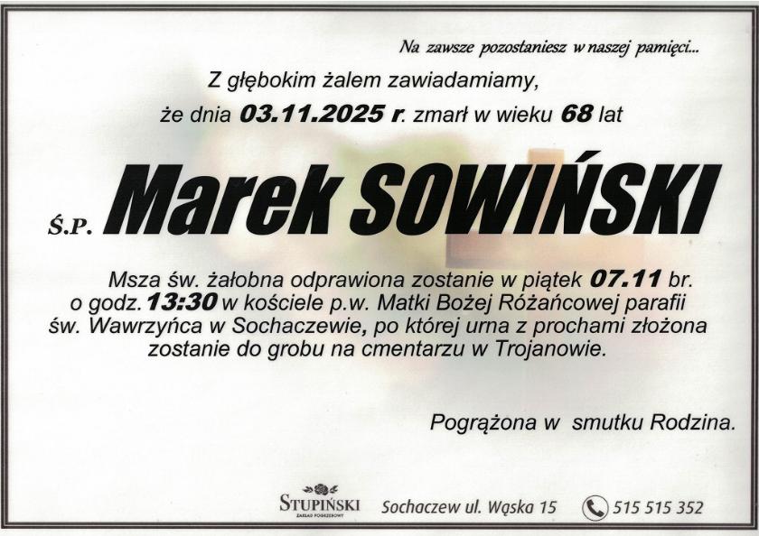 Marek Sowiński