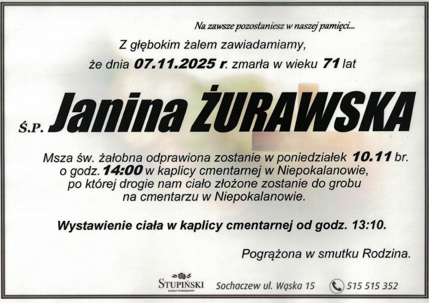 Janina Żurawska