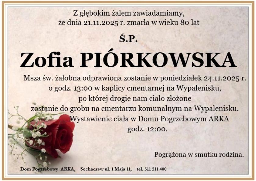 Zofia Piórkowska