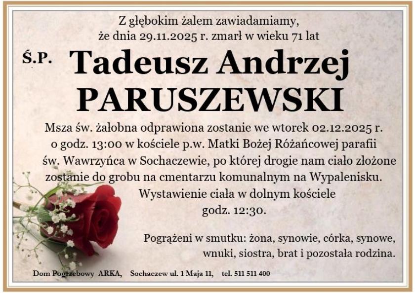 Tadeusz Andrzej Paruszewski