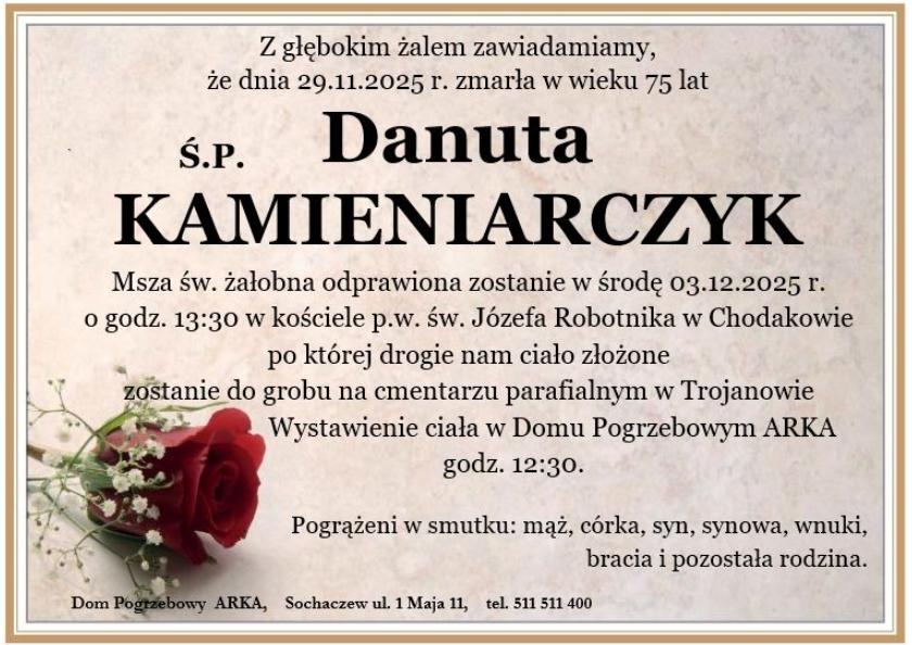 Danuta Kamieniarczyk