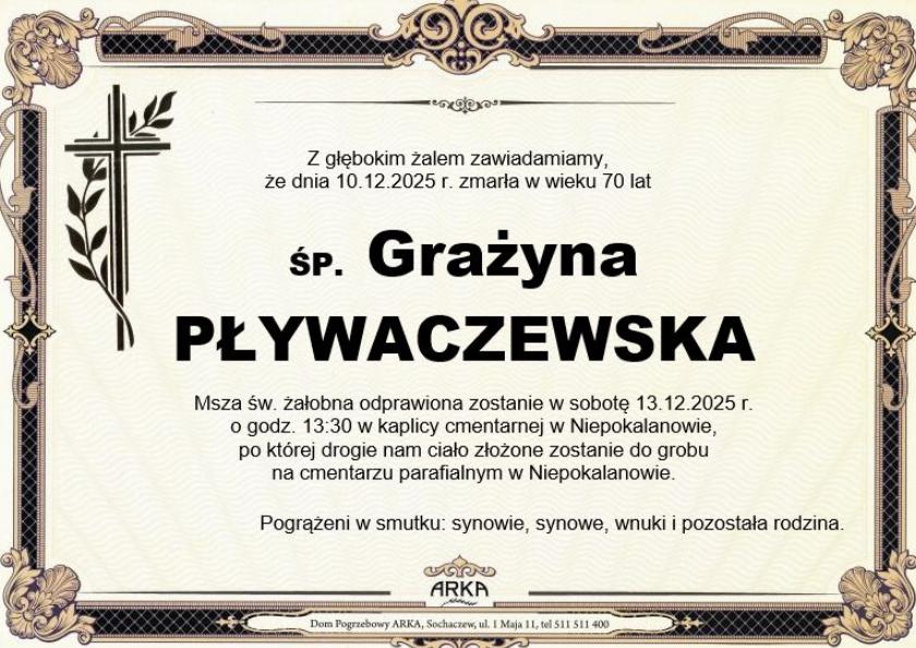 Grazyna Pływaczewska