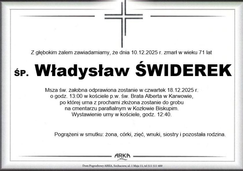 Władysław Świderek