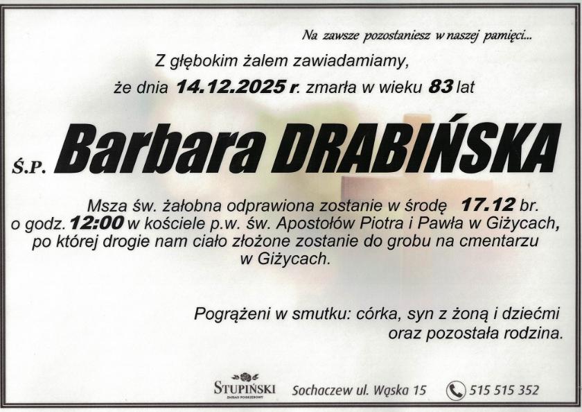 Barbara Drabińska