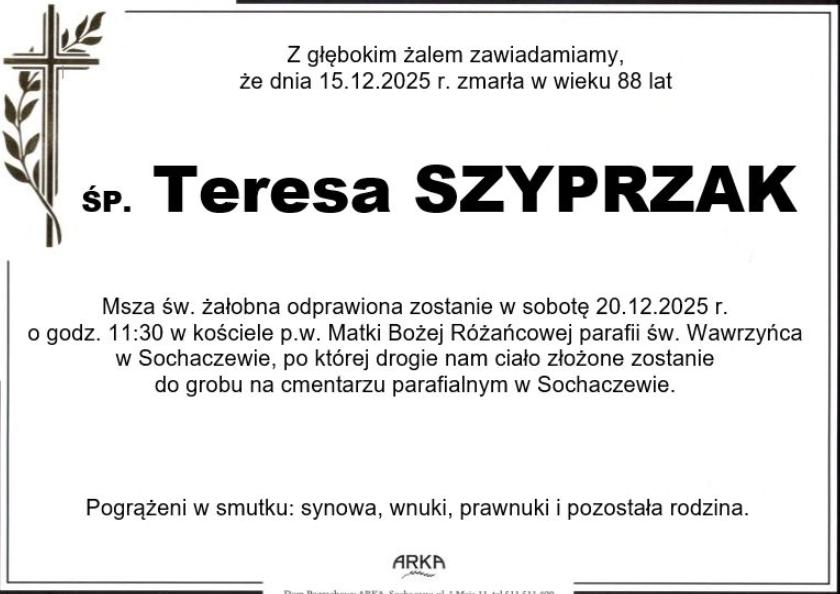 Teresa Szyprzak