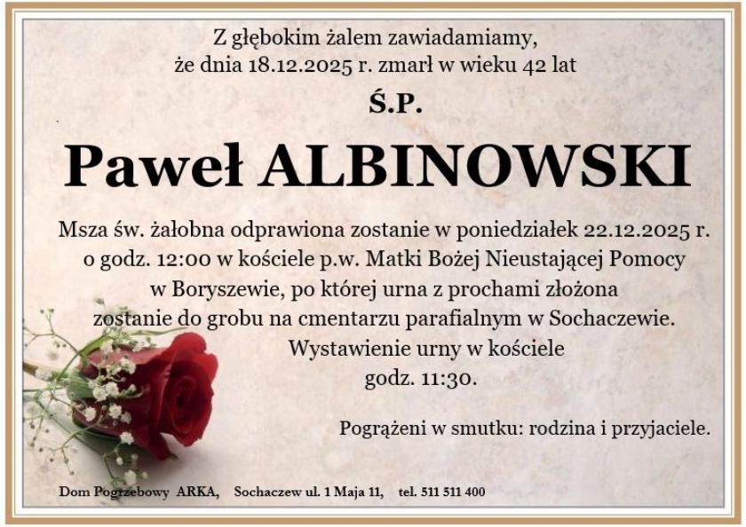 Paweł Albinowskio