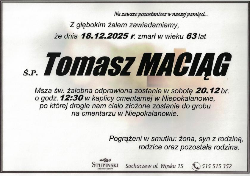 Tomasz Maciąg