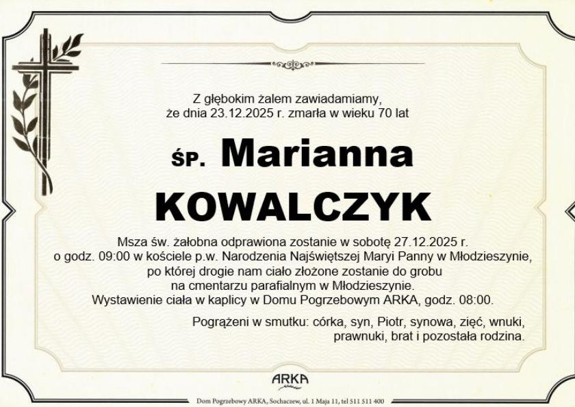 Marianna Kowalczyk
