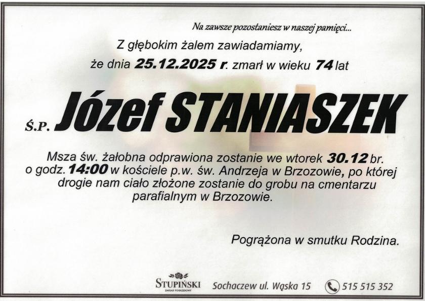 Józef Staniaszek