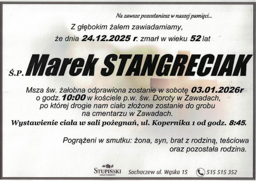 Marek Stangreciak