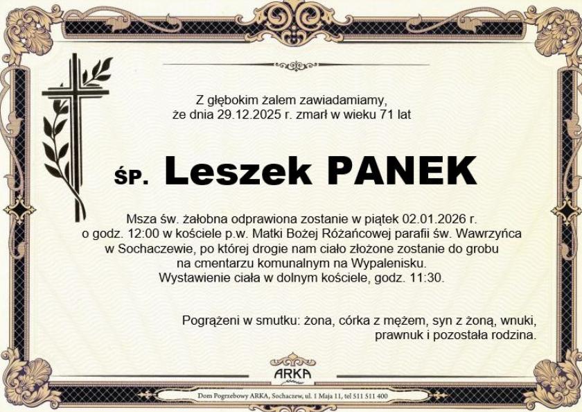Leszek Panek
