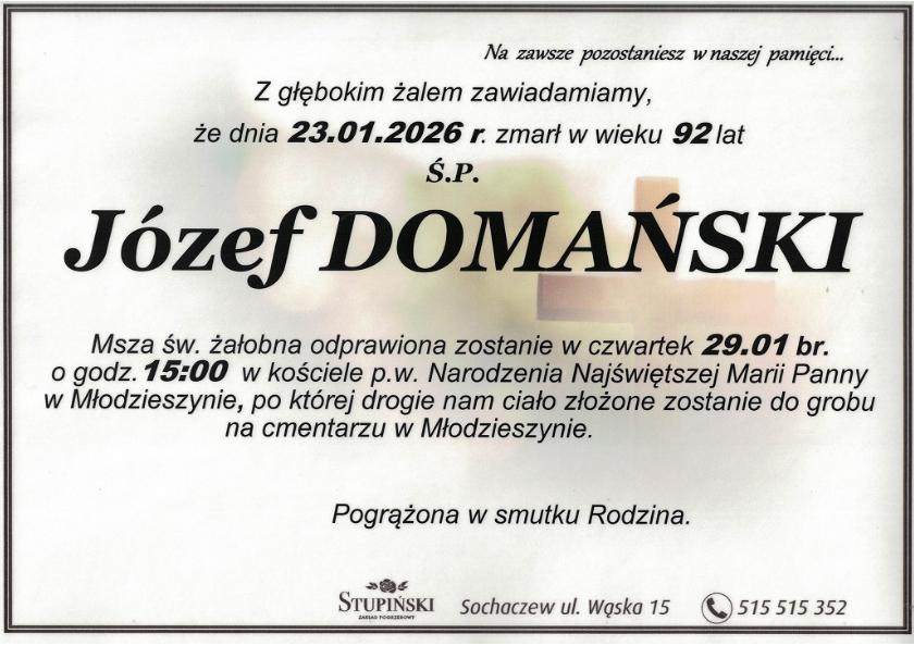 Józef Domański