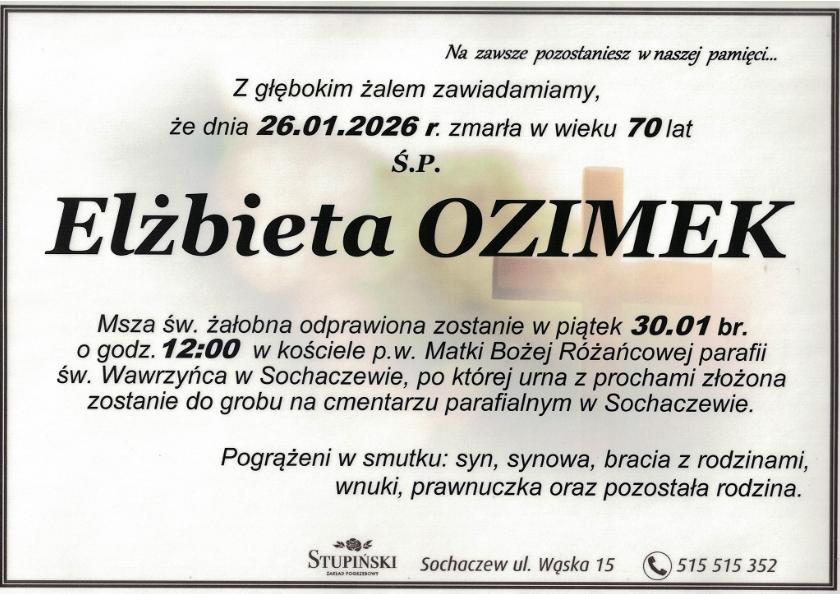 Elżbieta Ozimek