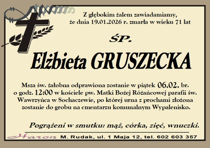 Elżbieta  Gruszecka 