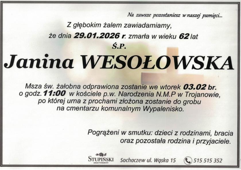 Janina Wesołowska