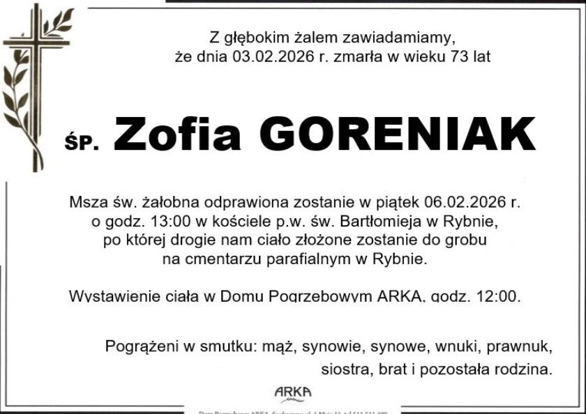 Zofia Goreniak