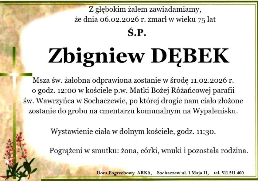 Zbigniew Dębek