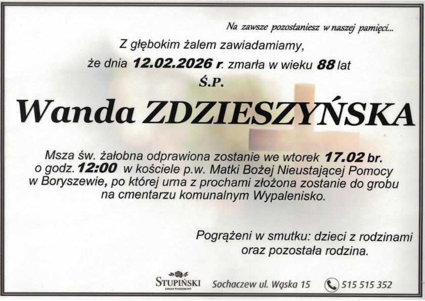 Wanda Zdzieszyńska