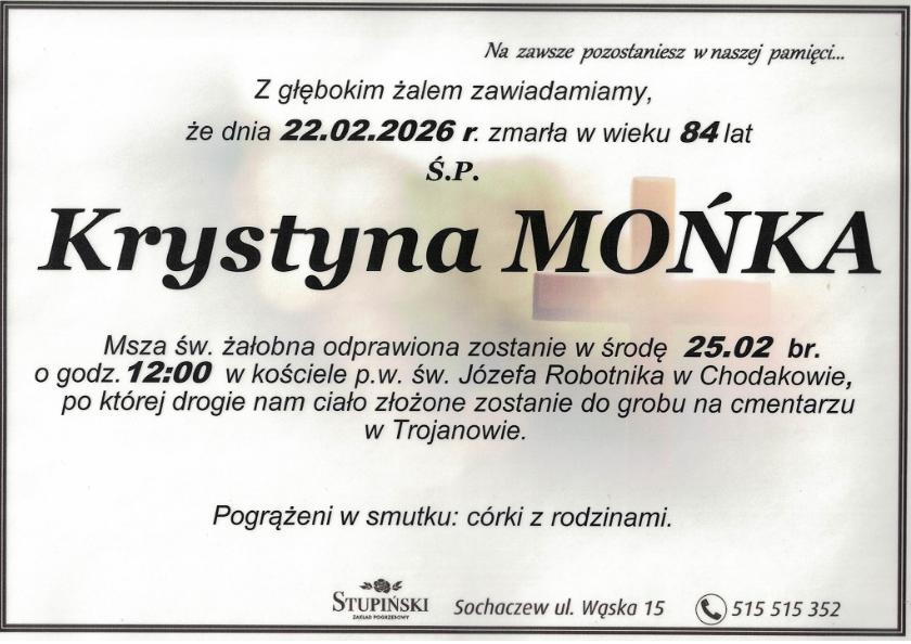 Krystyna Mońka