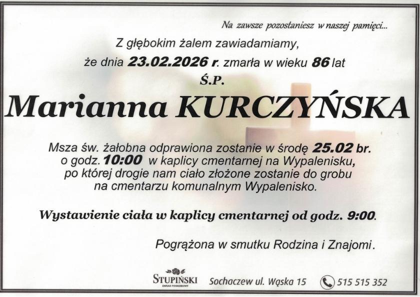 Marianna Kurczyńska
