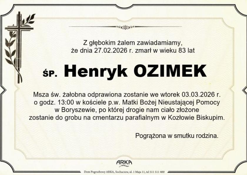 Henryk Ozimek