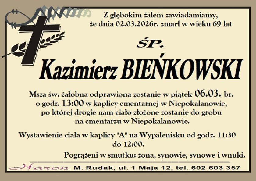 Kazimierz  Bieńkowski 