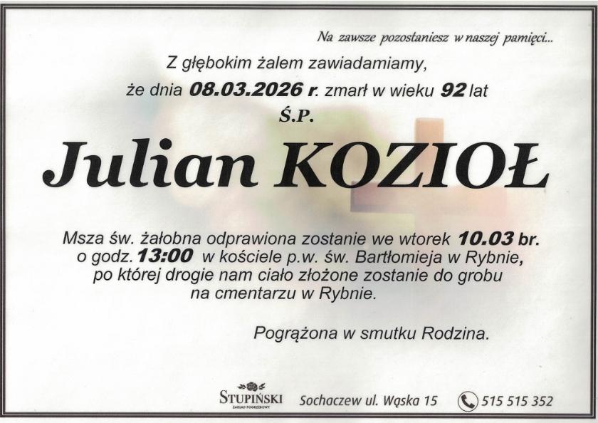 Julian Kozioł