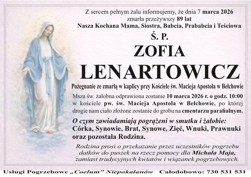 Zofia Lenartowicz