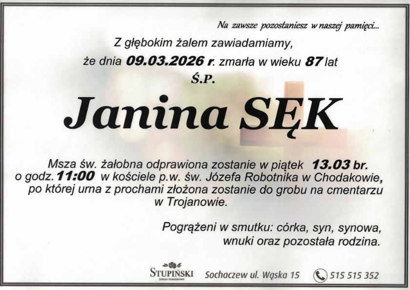 Janina Sęk