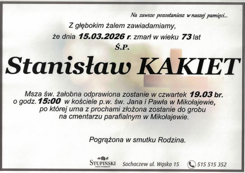 Stanisław Kakiet