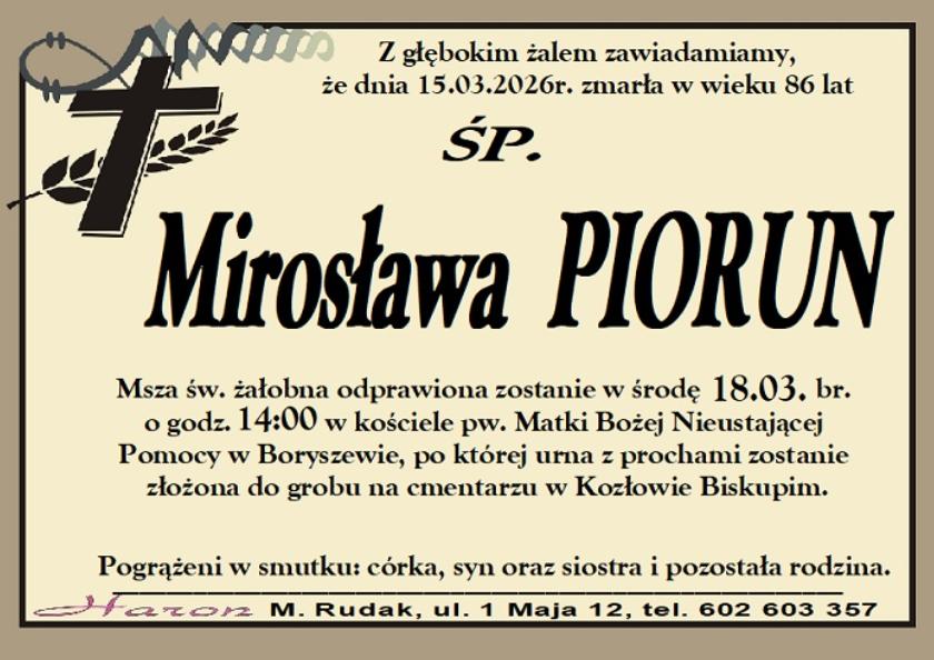 Mirosława  Piorun