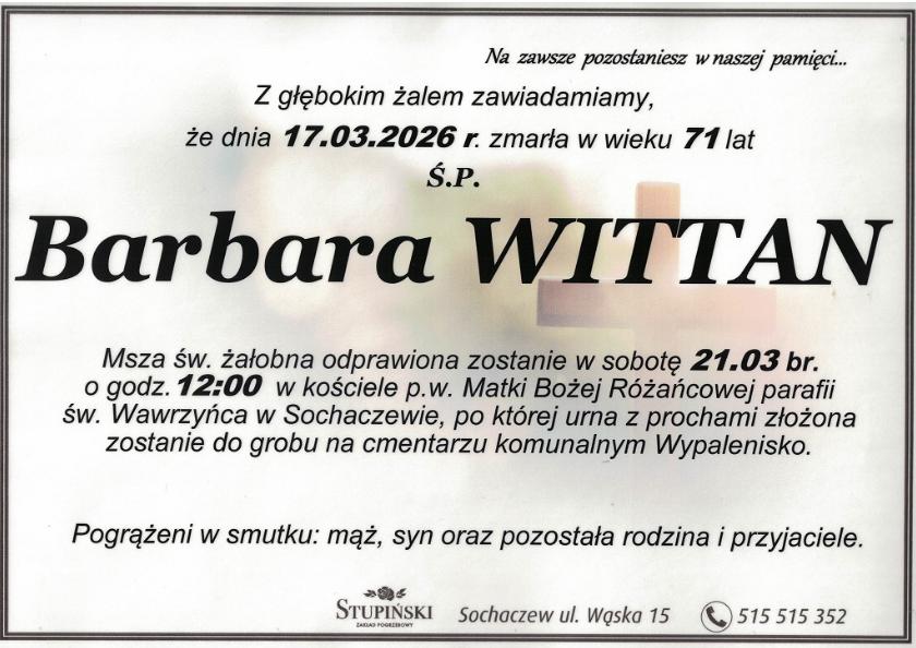 Barbara Wittan