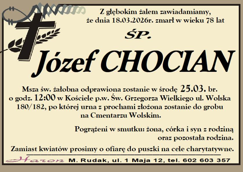 Józef  Chocian