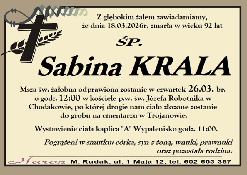 Sabina  Krala 