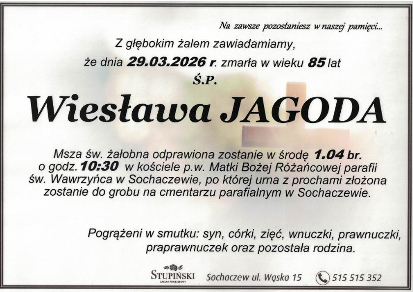 Wiesława Jagoda